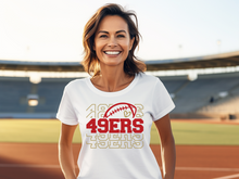 Load image into Gallery viewer, 49ers Stacked T-shirt(NFL)