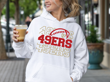 Load image into Gallery viewer, 49ers Stacked Hoodie(NFL)