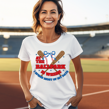 Load image into Gallery viewer, At The Ballpark Baseball T-shirt