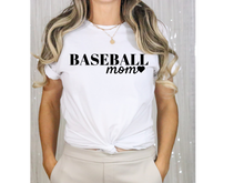 Load image into Gallery viewer, Baseball Mom T-shirt
