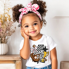 Load image into Gallery viewer, Baseball Retro Coquette Toddler Tee