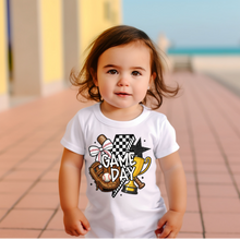 Load image into Gallery viewer, Baseball Retro Coquette Baby Tee