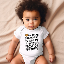 Load image into Gallery viewer, Basketball Bleachers Baby Onesie