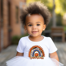 Load image into Gallery viewer, Basketball Rainbow Baby Tee