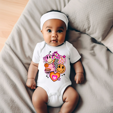 Load image into Gallery viewer, Basketball Retro Baby Onesie