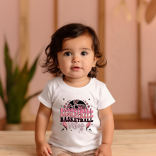Load image into Gallery viewer, Basketball Vibes Baby Tee