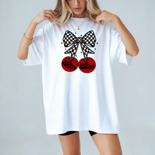 Load image into Gallery viewer, Cross Country Cherries Teen T-shirt