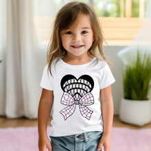 Load image into Gallery viewer, Lacrosse Heart Coquette Toddler Tee