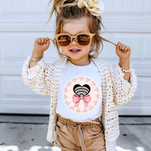 Load image into Gallery viewer, Lacrosse Toile Coquette Toddler Tee