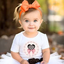 Load image into Gallery viewer, Lacrosse Toile Coquette Baby Tee