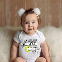 Load image into Gallery viewer, Match Day Tennis Baby Onesie