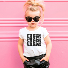 Load image into Gallery viewer, Cheer Wave Toddler Tee
