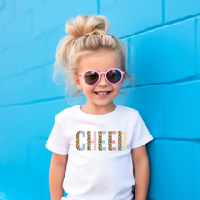 Load image into Gallery viewer, Cheer Leopard Toddler Tee