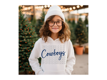 Load image into Gallery viewer, Cowboys Stack Youth Hoodie(NFL)

