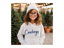 Load image into Gallery viewer, Cowboys Stack Youth Hoodie(NFL)
