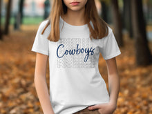 Load image into Gallery viewer, Cowboys Stack Youth T-shirt(NFL)