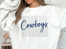 Load image into Gallery viewer, Cowboys Stack Sweatshirt(NFL)