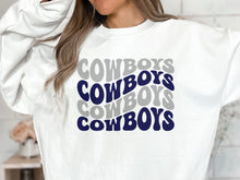 Load image into Gallery viewer, Dallas Cowboys Wave Sweatshirt(NFL)