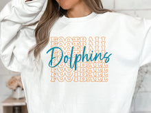 Load image into Gallery viewer, Dolphins Stack Sweatshirt(NFL)