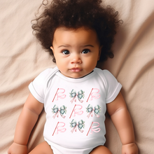 Load image into Gallery viewer, Gymnastics Coquette Baby Onesie