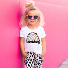 Load image into Gallery viewer, Tumbling Rainbow Toddler Tee