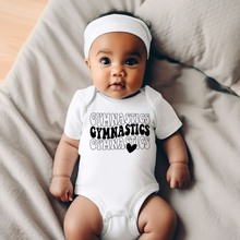 Load image into Gallery viewer, Gymnastics Wave Baby Onesie