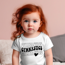 Load image into Gallery viewer, Gymnastics Wave Baby Tee