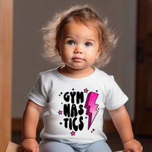 Load image into Gallery viewer, Gymnastics Lightning Baby Tee