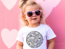 Load image into Gallery viewer, Floral Volleyball Toddler Tee
