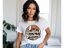 Load image into Gallery viewer, Football Grandma Leopard T-shirt