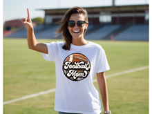 Load image into Gallery viewer, Football Mom Leopard T-shirt