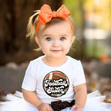 Load image into Gallery viewer, Football Sister Baby Tee