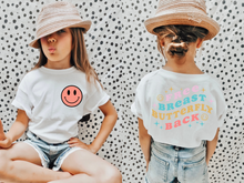 Load image into Gallery viewer, Free-Breast-Butterfly-Back-Swim Youth T-shirt