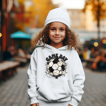 Load image into Gallery viewer, Game Day Soccer Youth Hoodie

