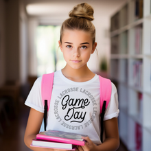 Load image into Gallery viewer, Lacrosse Game Day Youth T-shirt
