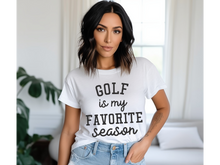 Load image into Gallery viewer, Golf Favorite Season T-shirt