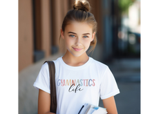 Load image into Gallery viewer, Gymnastics Life Youth T-shirt
