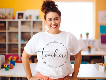 Load image into Gallery viewer, Teacher Influence T-shirt