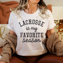 Load image into Gallery viewer, Favorite Season Lacrosse T-shirt