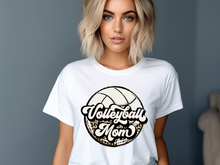 Load image into Gallery viewer, Leopard Volleyball Mom T-shirt