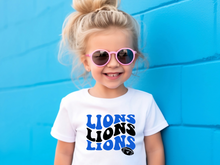 Load image into Gallery viewer, Lions Wave Toddler T-shirt(NFL)