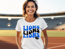 Load image into Gallery viewer, Lions Wave T-shirt(NFL)
