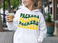 Load image into Gallery viewer, Packers Wave Hoodie(NFL)