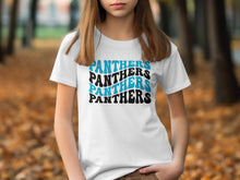 Load image into Gallery viewer, Panthers Wave Youth T-shirt(NFL)