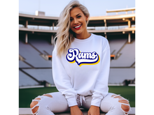 Load image into Gallery viewer, Rams Retro Sweatshirt(NFL)