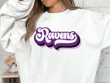 Load image into Gallery viewer, Ravens Retro Sweatshirt(NFL)