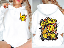 Load image into Gallery viewer, Retro Softball Hoodie