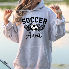 Load image into Gallery viewer, Soccer Aunt Hoodie