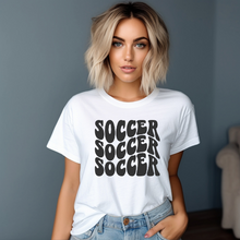Load image into Gallery viewer, Soccer Wave T-shirt