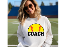 Load image into Gallery viewer, Softball Coach Sweatshirt